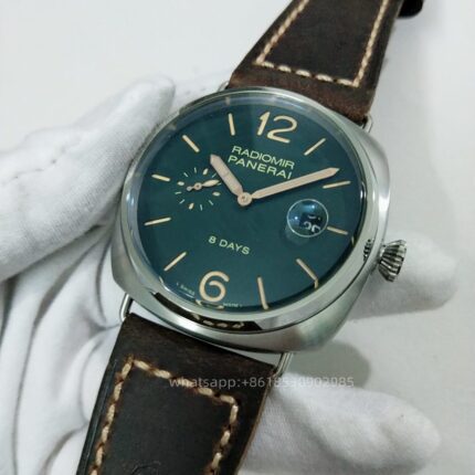 Panerai Radiomir Due Mens Watch 45mm Mechanical Movement Stainless Steel Watches - Image 2