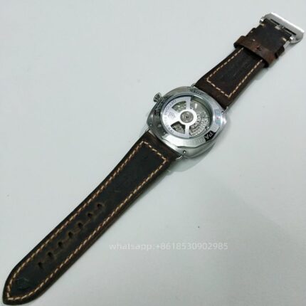 Panerai Radiomir Due Mens Watch 45mm Mechanical Movement Stainless Steel Watches - Image 9