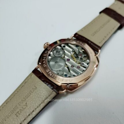 Panerai Radiomir Due Mens Watch 45mm Mechanical Hand-winding Stainless Steel Watches - Image 8