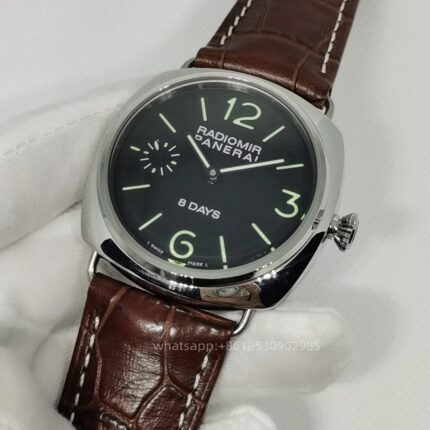 Panerai Radiomir Due Mens Watch 45mm Mechanical Hand-winding Stainless Steel Watches - Image 2