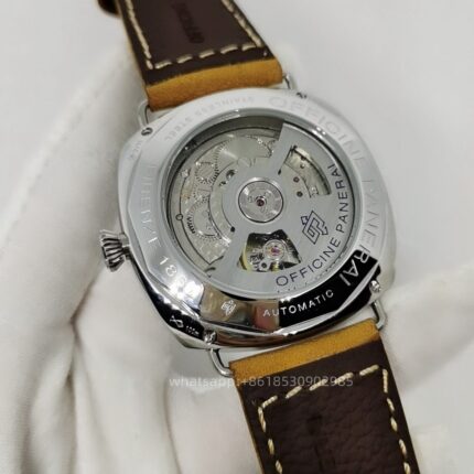 Panerai Radiomir Due Mens Watch 45mm Automatic Mechanical Movement Stainless Steel Watches - Image 5