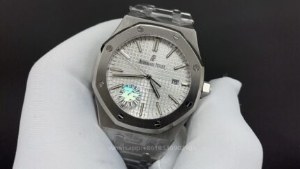 Audemars Piguet Royal Oak Mens Watch 41mm CAL.9015 Automatic Mechanical Movement Stainless Steel Watches ZF Factory - Image 3