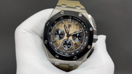 Audemars Piguet Royal Oak Offshore Mens Watch 43mm CAL.4401 Automatic Mechanical Movement Stainless Steel Watches - Image 2