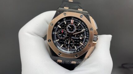 Audemars Piguet Royal Oak Offshore Mens Watch 44mm CAL. 3120 Automatic Mechanical Movement Stainless Steel Watches - Image 2