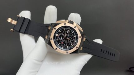 Audemars Piguet Royal Oak Offshore Mens Watch 44mm CAL. 3120 Automatic Mechanical Movement Stainless Steel Watches - Image 3
