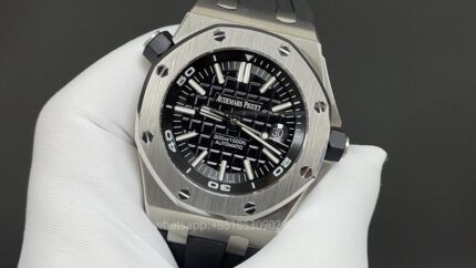 Audemars Piguet Royal Oak Offshore Mens Watch 42mm CAL.9015 Automatic Mechanical Movement Stainless Steel Watches - Image 2