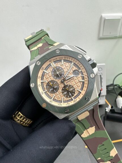 Audemars Piguet Royal Oak Offshore Mens Watch 44mm Automatic Mechanical Movement Stainless Steel Watches JF Factory - Image 2