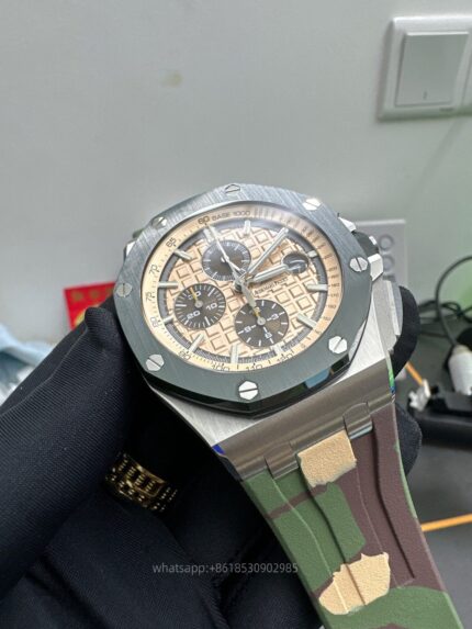 Audemars Piguet Royal Oak Offshore Mens Watch 44mm Automatic Mechanical Movement Stainless Steel Watches JF Factory - Image 3