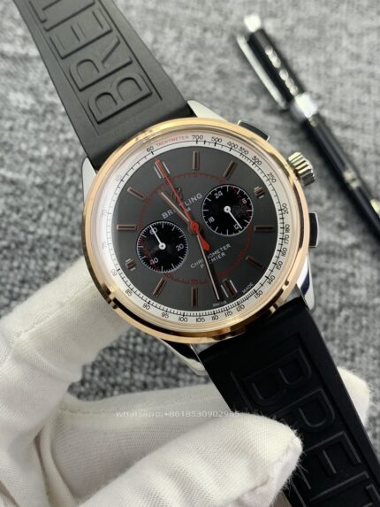 Breitling Premier Mens Watch 42mm CAL.7750 Automatic Mechanical Movement Stainless Steel Watches BLS Factory - Image 4