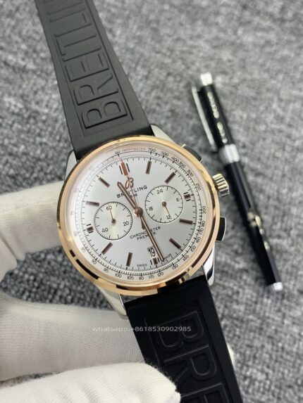 Breitling Premier Mens Watch 42mm CAL.7750 Automatic Mechanical Movement Stainless Steel Watches BLS Factory - Image 5