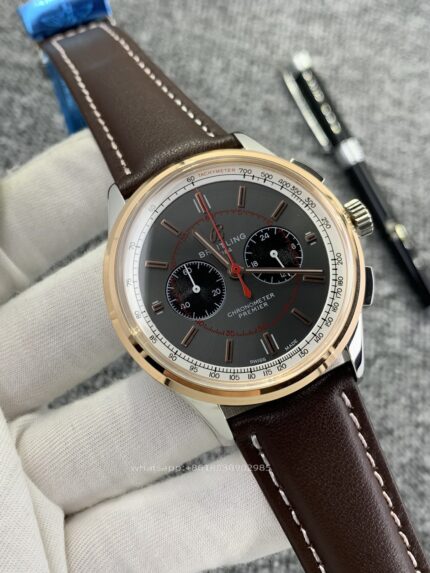 Breitling Premier Mens Watch 42mm CAL.7750 Automatic Mechanical Movement Stainless Steel Watches BLS Factory - Image 7