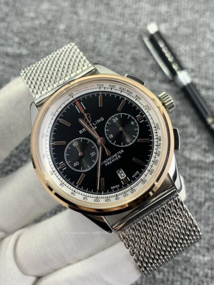 Breitling Premier Mens Watch 42mm CAL.7750 Automatic Mechanical Movement Stainless Steel Watches BLS Factory - Image 8