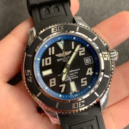 Breitling Superocean Mens Watch 42mm CAL.2824 Automatic Mechanical Movement Stainless Steel Watches - Image 2