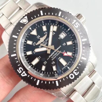Breitling Superocean Mens Watch 44mm CAL.2824 Automatic Mechanical Movement Stainless Steel Watches GF Factory - Image 4