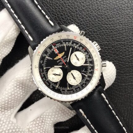 Breitling Navitimer Mens Watch 43mm CAL.7750 Automatic Mechanical Movement Stainless Steel Watches - Image 2