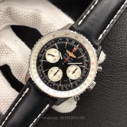 Breitling Navitimer Mens Watch 43mm CAL.7750 Automatic Mechanical Movement Stainless Steel Watches - Image 3