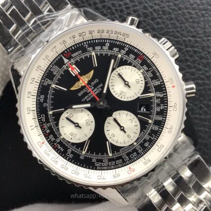 Breitling Navitimer Mens Watch 43mm CAL.7750 Automatic Mechanical Movement Stainless Steel Watches - Image 4