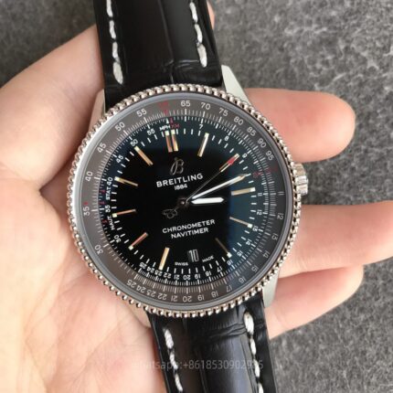 Breitling Navitimer Mens Watch 41mm CAL.SW200 Automatic Mechanical Movement Stainless Steel Watches V7 Factory - Image 3