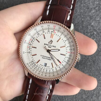 Breitling Navitimer Mens Watch 41mm CAL.SW200 Automatic Mechanical Movement Stainless Steel Watches V7 Factory - Image 4