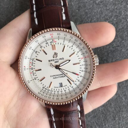 Breitling Navitimer Mens Watch 41mm CAL.SW200 Automatic Mechanical Movement Stainless Steel Watches V7 Factory - Image 3