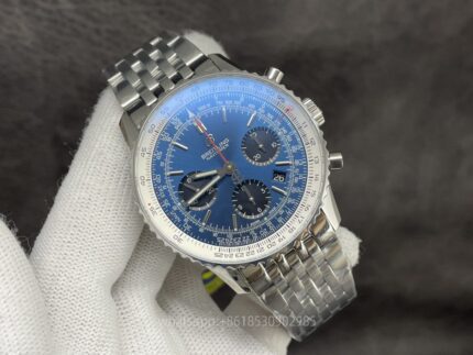 Breitling Navitimer Mens Watch 43mm CAL.B01 Automatic Mechanical Movement Stainless Steel Watches BLS Factory - Image 2