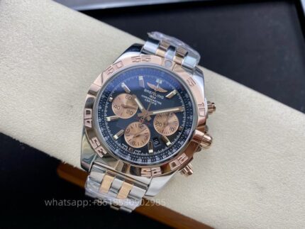 Breitling Chronomat Mens Watch 44mm CAL.01 Automatic Mechanical Movement Stainless Steel Watches - Image 3