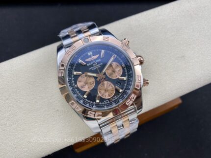 Breitling Chronomat Mens Watch 44mm CAL.01 Automatic Mechanical Movement Stainless Steel Watches - Image 2