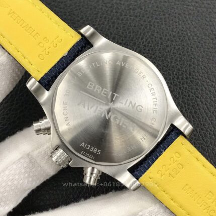 Breitling Avenger Mens Watch 43mm CAL.7750 Automatic Mechanical Movement Stainless Steel Watches - Image 7