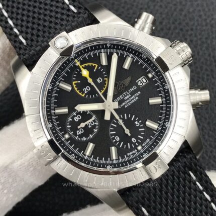 Breitling Avenger Mens Watch 43mm CAL.7750 Automatic Mechanical Movement Stainless Steel Watches - Image 4