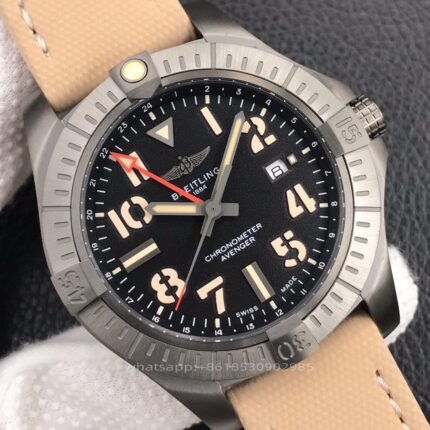 Breitling Avenger Mens Watch 45mm CAL.2824 Automatic Mechanical Movement Stainless Steel Watches - Image 4