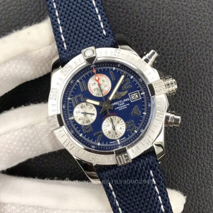 Breitling Avenger Mens Watch 43mm CAL.7750 Automatic Mechanical Movement Stainless Steel Watches - Image 3