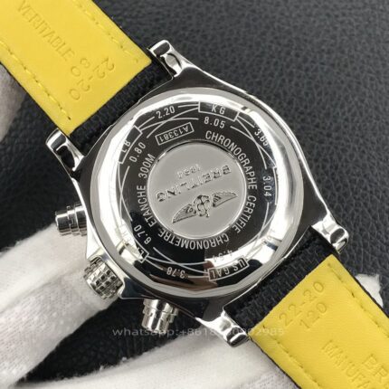 Breitling Avenger Mens Watch 43mm CAL.7750 Automatic Mechanical Movement Stainless Steel Watches - Image 7