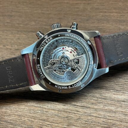 IWC Pilots Mens Watch 42mm CAL.69385 Automatic Mechanical Movement Stainless Steel Watches - Image 8