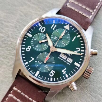 IWC Pilots Mens Watch 41mm CAL.69385 Automatic Mechanical Movement Stainless Steel Watches MKS Factory - Image 4