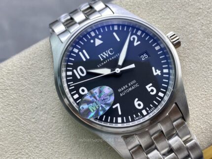 IWC Pilots Mens Watch 40mm CAL.9015 Automatic Mechanical Movement Stainless Steel Watches MKS Factory - Image 3