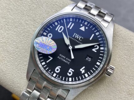 IWC Pilots Mens Watch 40mm CAL.9015 Automatic Mechanical Movement Stainless Steel Watches MKS Factory - Image 2