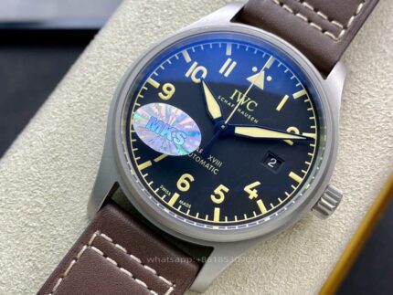 IWC Pilots Mens Watch 40mm CAL.9015 Automatic Mechanical Movement Stainless Steel Watches MKS Factory - Image 3