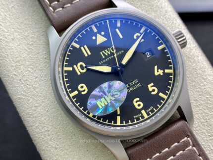 IWC Pilots Mens Watch 40mm CAL.9015 Automatic Mechanical Movement Stainless Steel Watches MKS Factory - Image 2