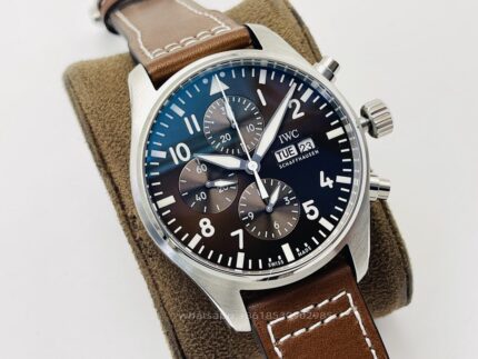 IWC Pilots Mens Watch 41mm CAL.7750 Automatic Mechanical Movement Stainless Steel Watches IWS Factory - Image 3