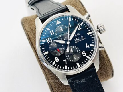 IWC Pilots Mens Watch 43mm CAL.7750 Automatic Mechanical Movement Stainless Steel Watches IWS Factory - Image 3