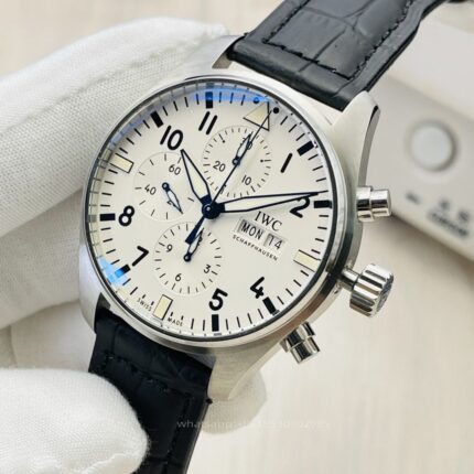 IWC Pilots Mens Watch 43mm CAL.79320 Automatic Mechanical Movement Stainless Steel Watches - Image 3