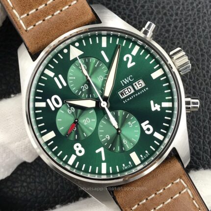 IWC Pilots Mens Watch 43mm CAL.7750 Automatic Mechanical Movement Stainless Steel Watches ZF Factory - Image 4