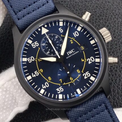 IWC Pilots Mens Watch 44.5mm CAL.7750 Automatic Mechanical Movement Stainless Steel Watches YL Factory - Image 4