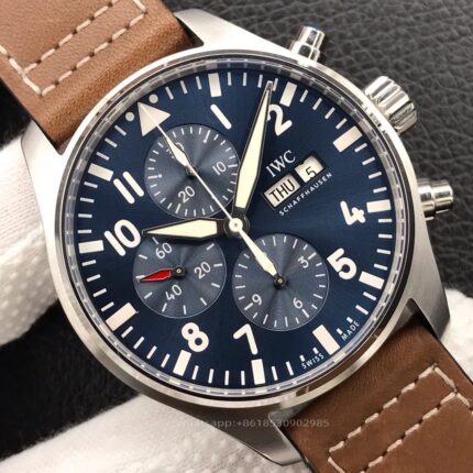 IWC Pilots Mens Watch 43mm CAL.7750 Automatic Mechanical Movement Stainless Steel Watches ZF Factory - Image 4