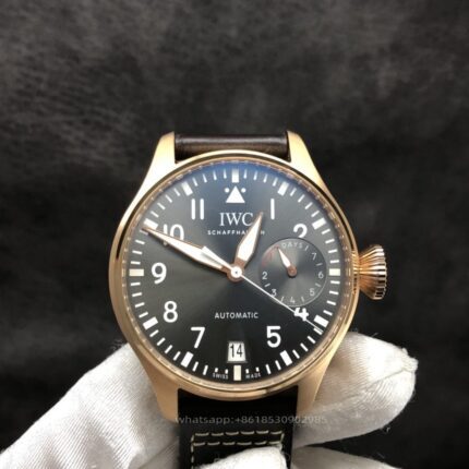 IWC Pilots Mens Watch 46mm CAL.52110 Automatic Mechanical Movement Stainless Steel Watches AZ Factory