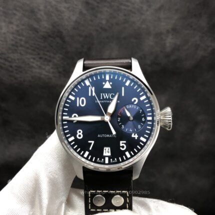 IWC Pilots Mens Watch 46mm CAL.52110 Automatic Mechanical Movement Stainless Steel Watches AZ Factory