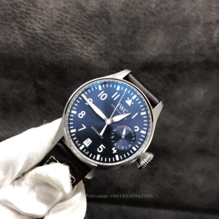 IWC Pilots Mens Watch 46mm CAL.52110 Automatic Mechanical Movement Stainless Steel Watches AZ Factory - Image 3