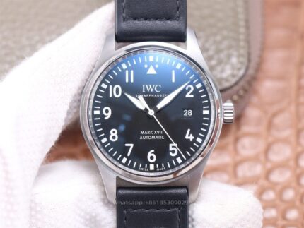 IWC Pilots Mens Watch 46mm CAL.52110 Automatic Mechanical Movement Stainless Steel Watches AZ Factory