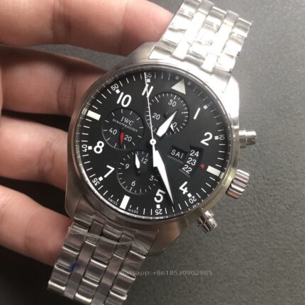 IWC Pilots Mens Watch 43mm CAL.7750 Automatic Mechanical Movement Stainless Steel Watches ZF Factory - Image 2