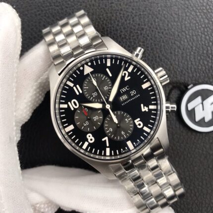 IWC Pilots Mens Watch 43mm CAL.7750 Automatic Mechanical Movement Stainless Steel Watches ZF Factory - Image 3